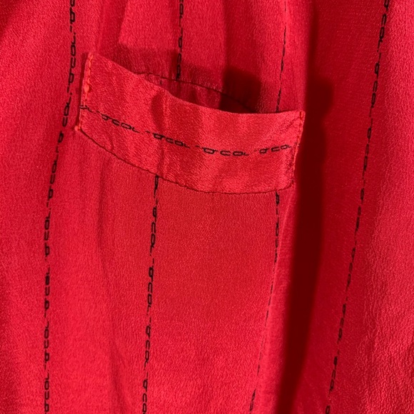 Vintage Bijou Silk Blouse Size XS - Picture 3 of 5